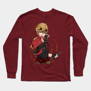 Thoma Genshin Impact Long Sleeve T-Shirt